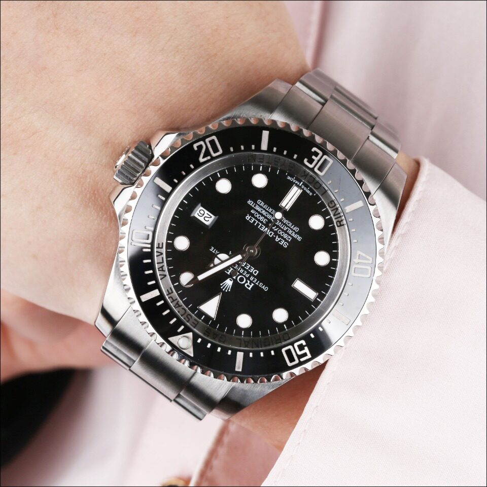 [9.5新]劳力士116660-98210海使型系列精钢全自动机械男士手表