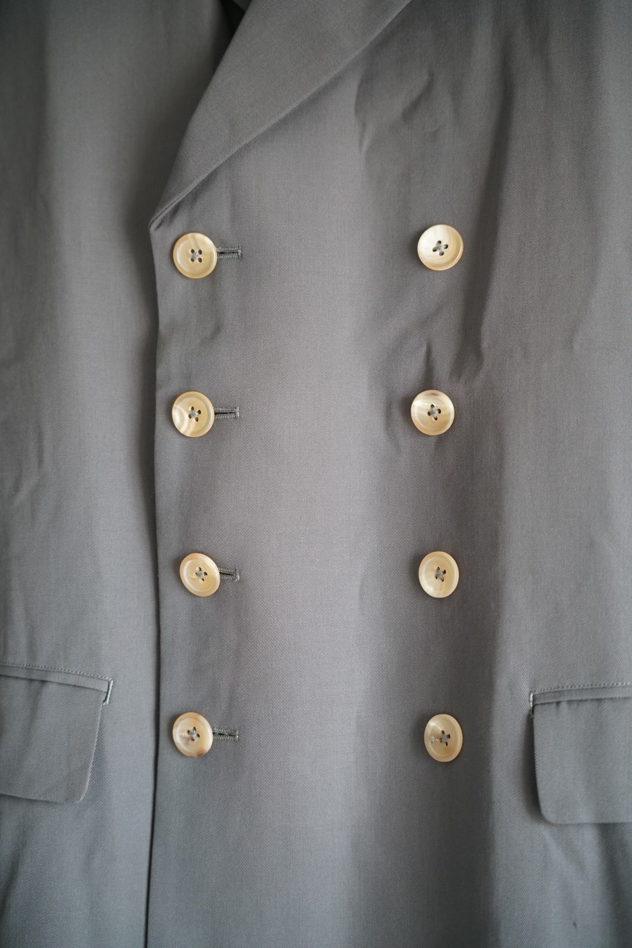 Yohji Yamamoto 91AW Asymmetric Collar Suit — back