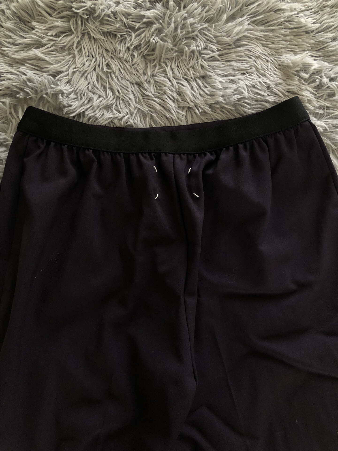 Maison Margiela 16SS Wool Straight-Leg Pants — back