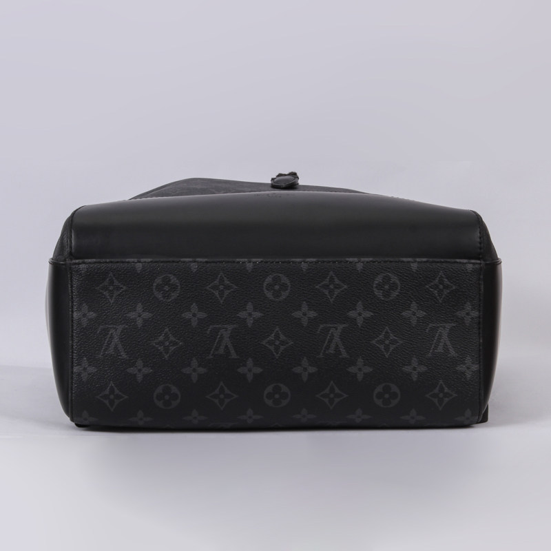 [9.5新]路易威登lv男士黑色老花explorer 双肩包