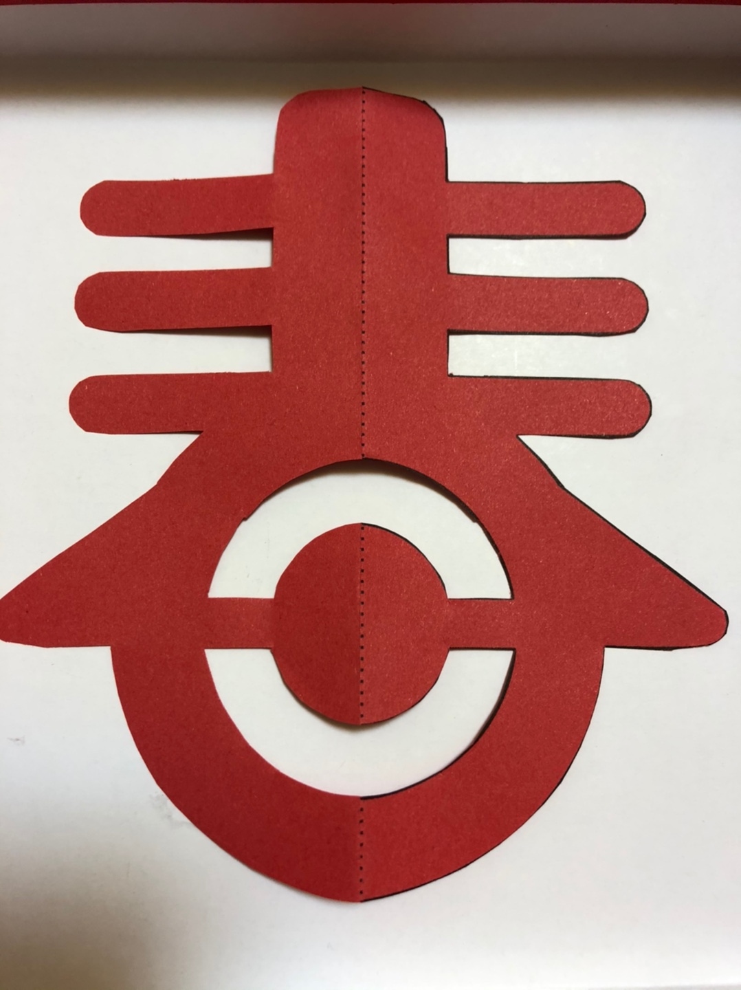 窗花剪纸手工刻板刻刀diy材料包幼儿园宝宝学生成人半成品鼠年春节