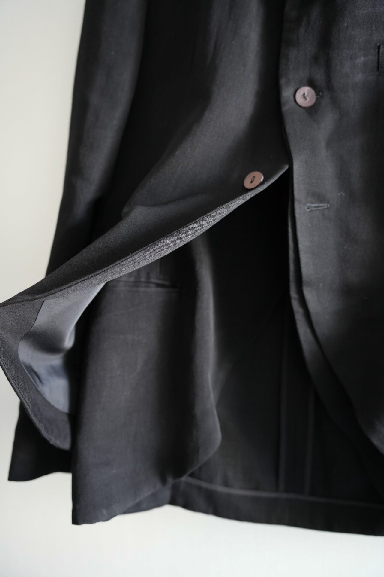 Yohji Yamamoto 07SS Double Suit — label