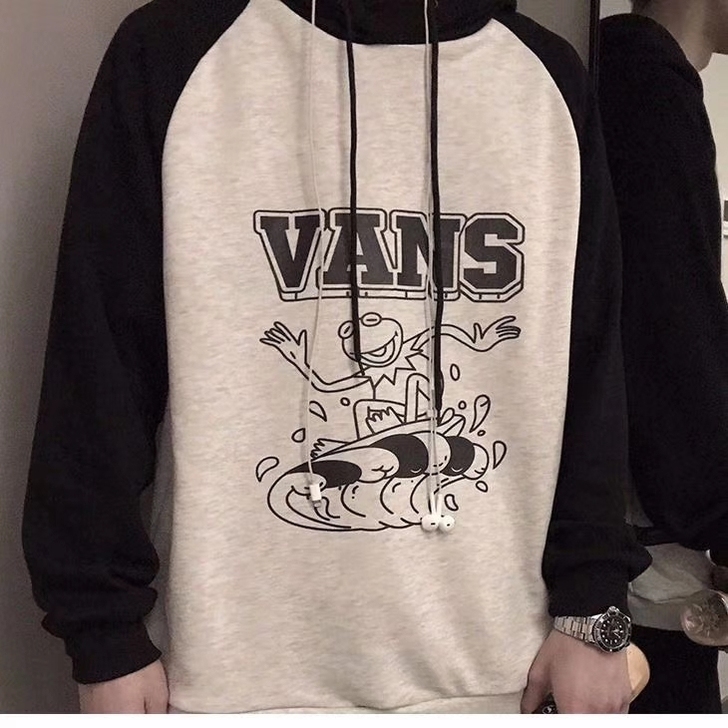 VANS万斯卫衣潮经典logo