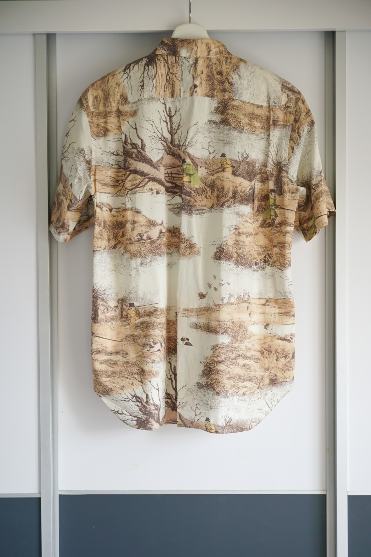 Comme des Garcons 16SS Oil Print Shirt — front
