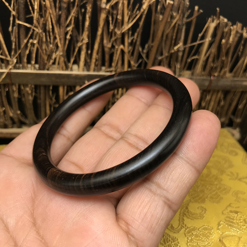 【直购价包邮】黑檀手镯口径58mm-109