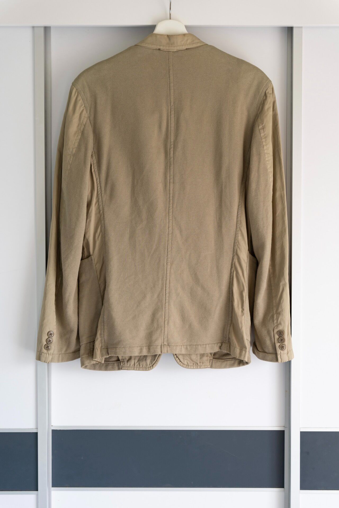 Yohji Yamamoto 12SS Beige Blazer — front
