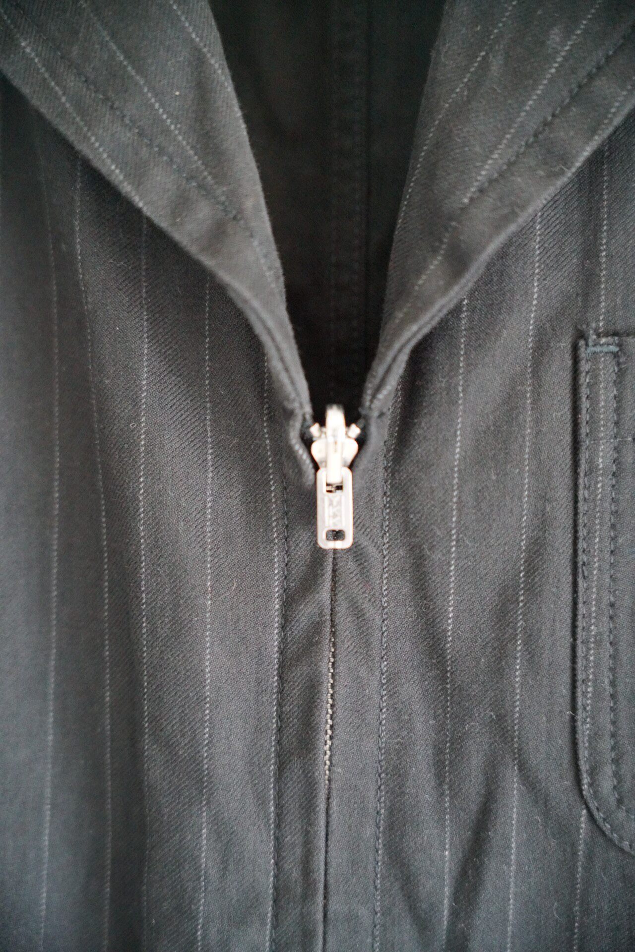Comme des Garcons 04ss Striped Zip Blazer — back