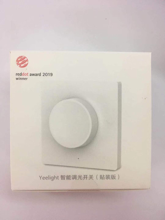 小米Yeelight智能旋转调光开关贴墙版