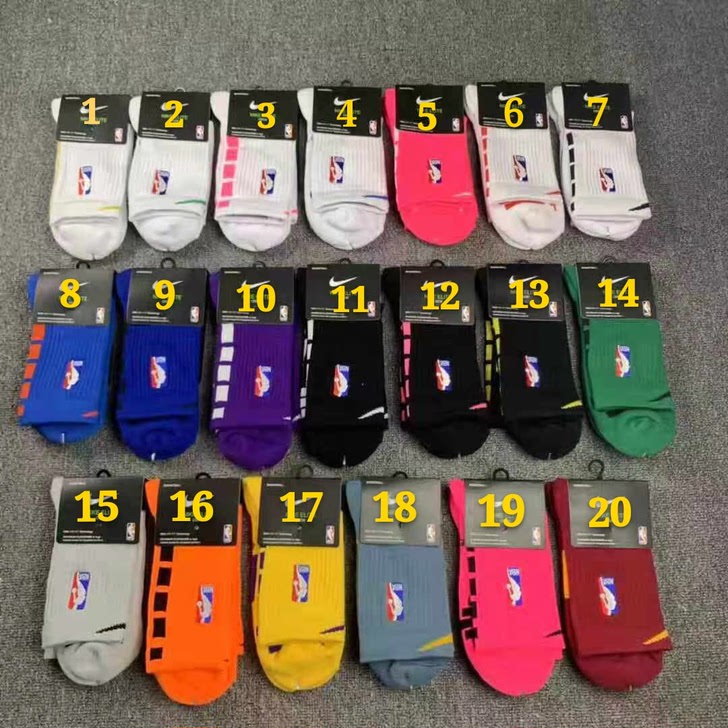 19年新款Nike耐克NBA男中筒袜子专业精英篮球袜加厚