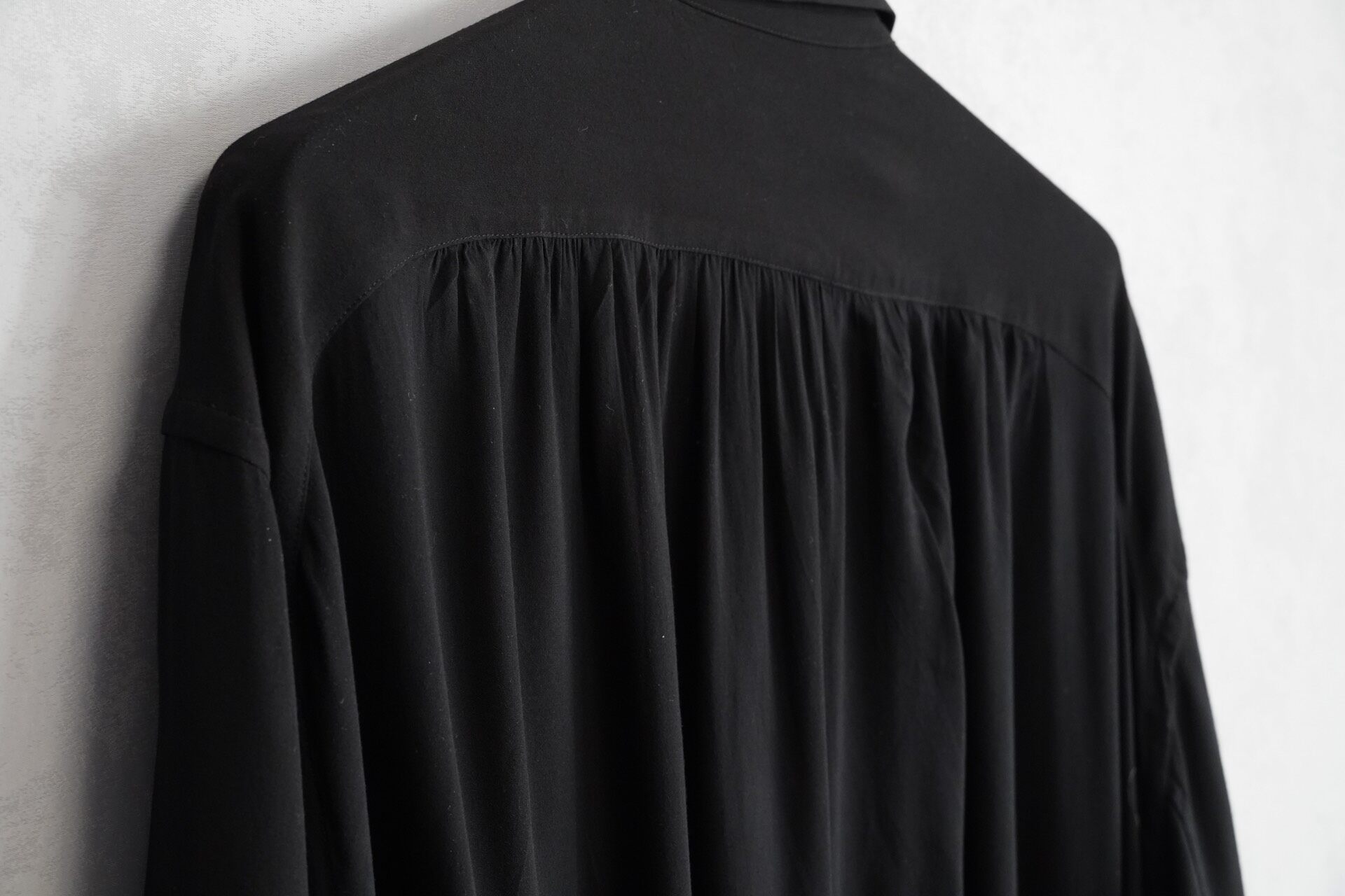 Yohji Yamamoto 13SS Three Pocket Rayon Shirt — label