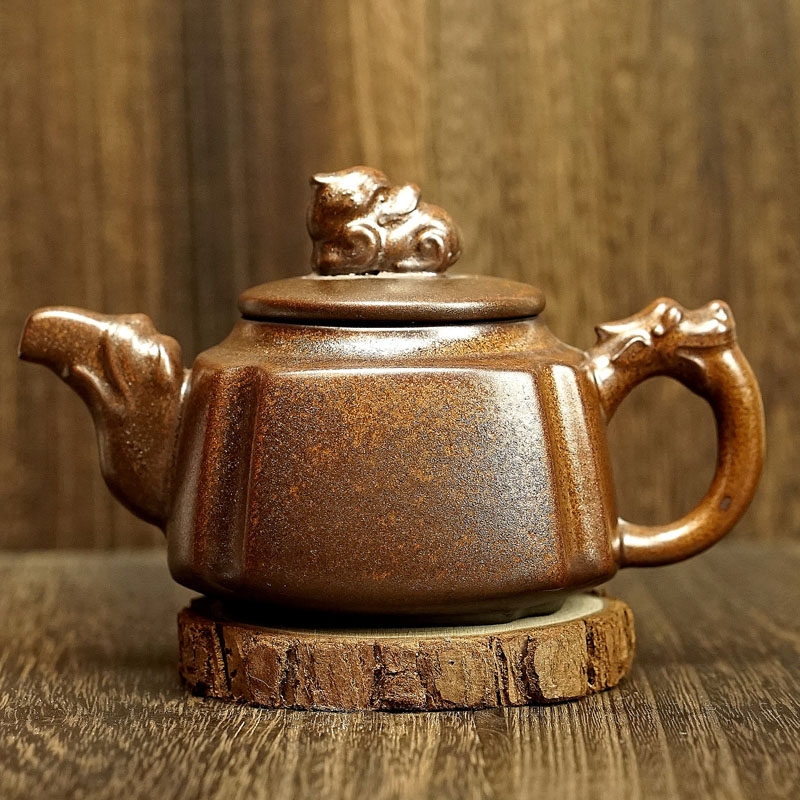 【建盏茶壶】釉色雅致敦厚 周源华 245cc 建阳建盏