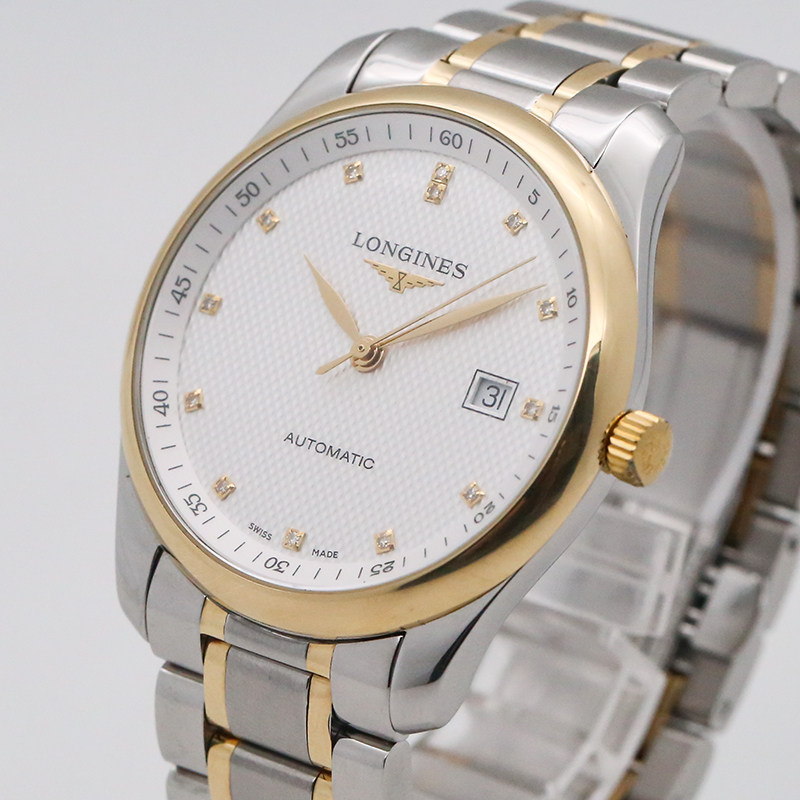 [9.5新]浪琴手表男制表传统间金l27935自动机械精钢黄金14号