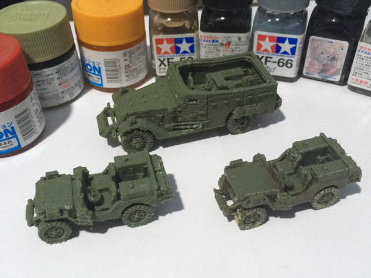 1/72二战美军M3早期轮式型号，及现代英国特别空勤团战术