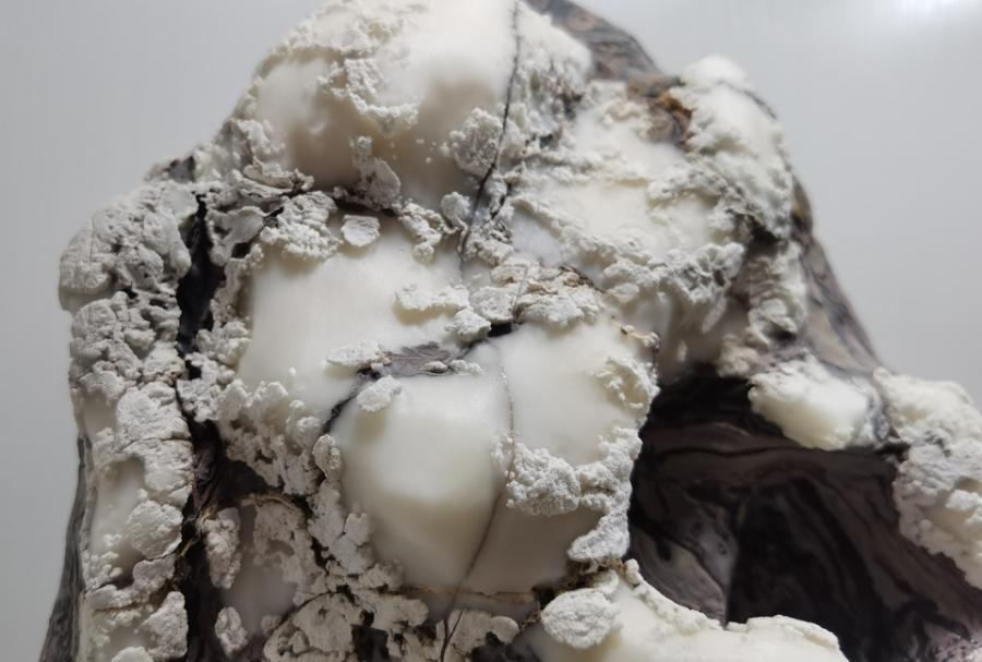 绝当处置:灵璧石原石头白灵玉1块001(邮寄到付) - 资产处置 - 阿里