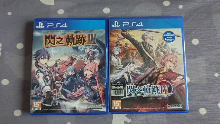 #PS4#PS4闪之轨迹34初回中文版