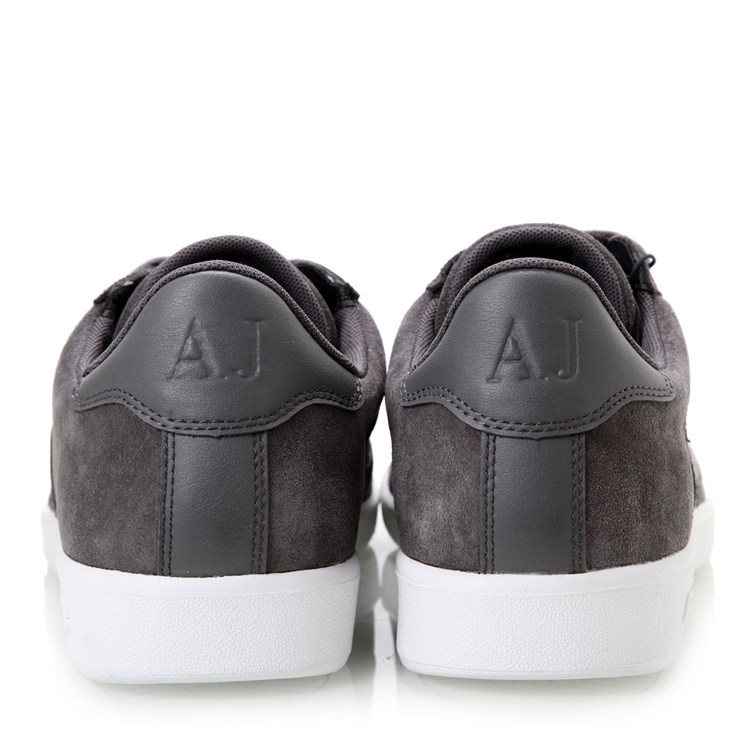 【9.9新】armani jeans/42码灰色男士休闲鞋未使用*z109