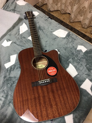 使用评测芬达cd60s吉他怎么样呢芬达fendercd60s吉他好不好