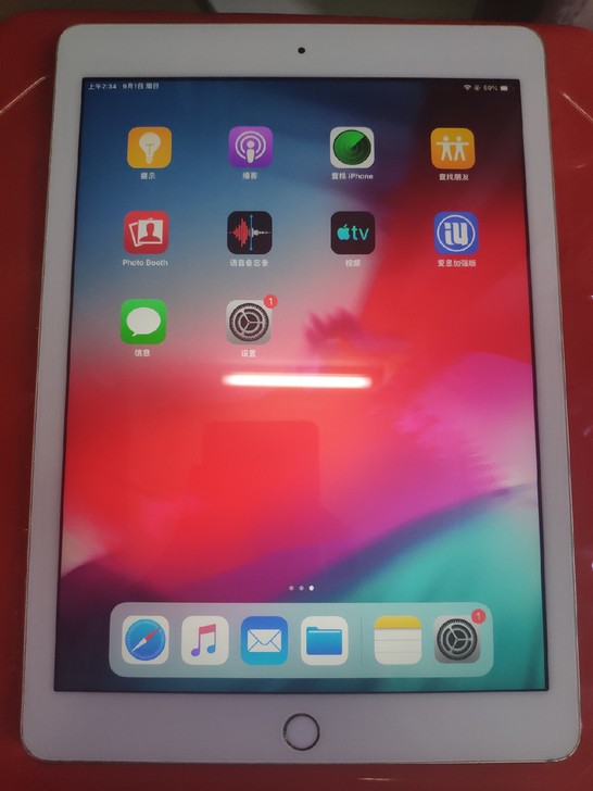 苹果平板ipadair2功能全好16g无id无暗病