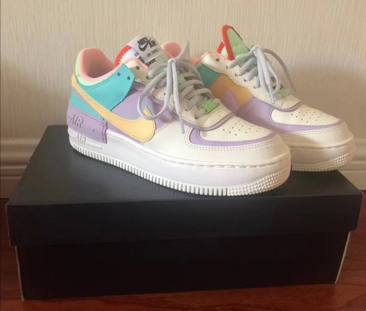 NikeAirForce1AF1马卡龙空军一号女款