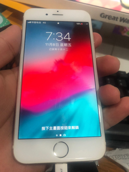 iPhone6-64G美版无锁支持电信4G移动2G，功能全部