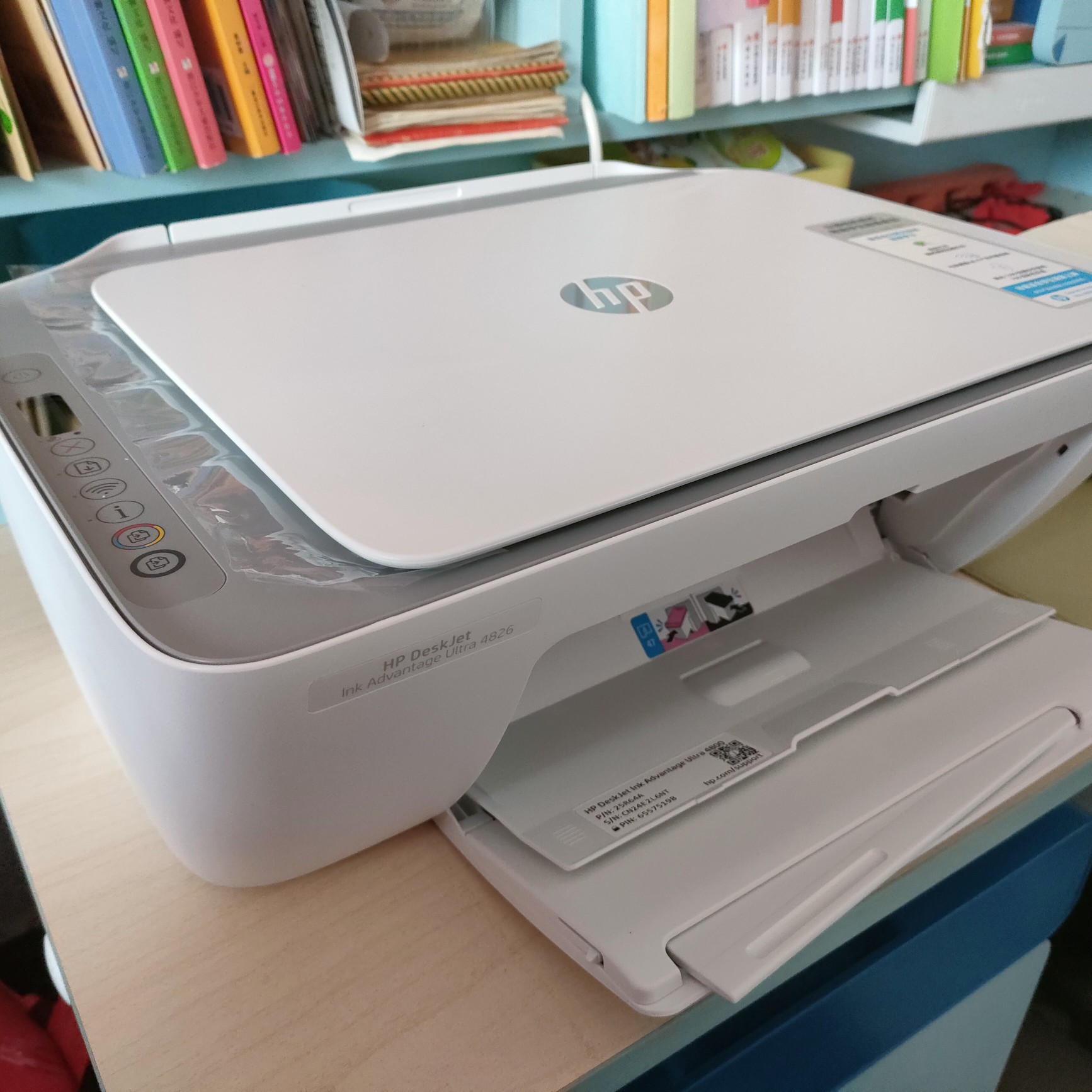 惠普4826彩色家用小型打印机,学生党实用礼物
