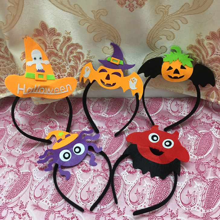 万圣节helloween发箍头箍儿童头饰成人装饰幼儿园装扮道具