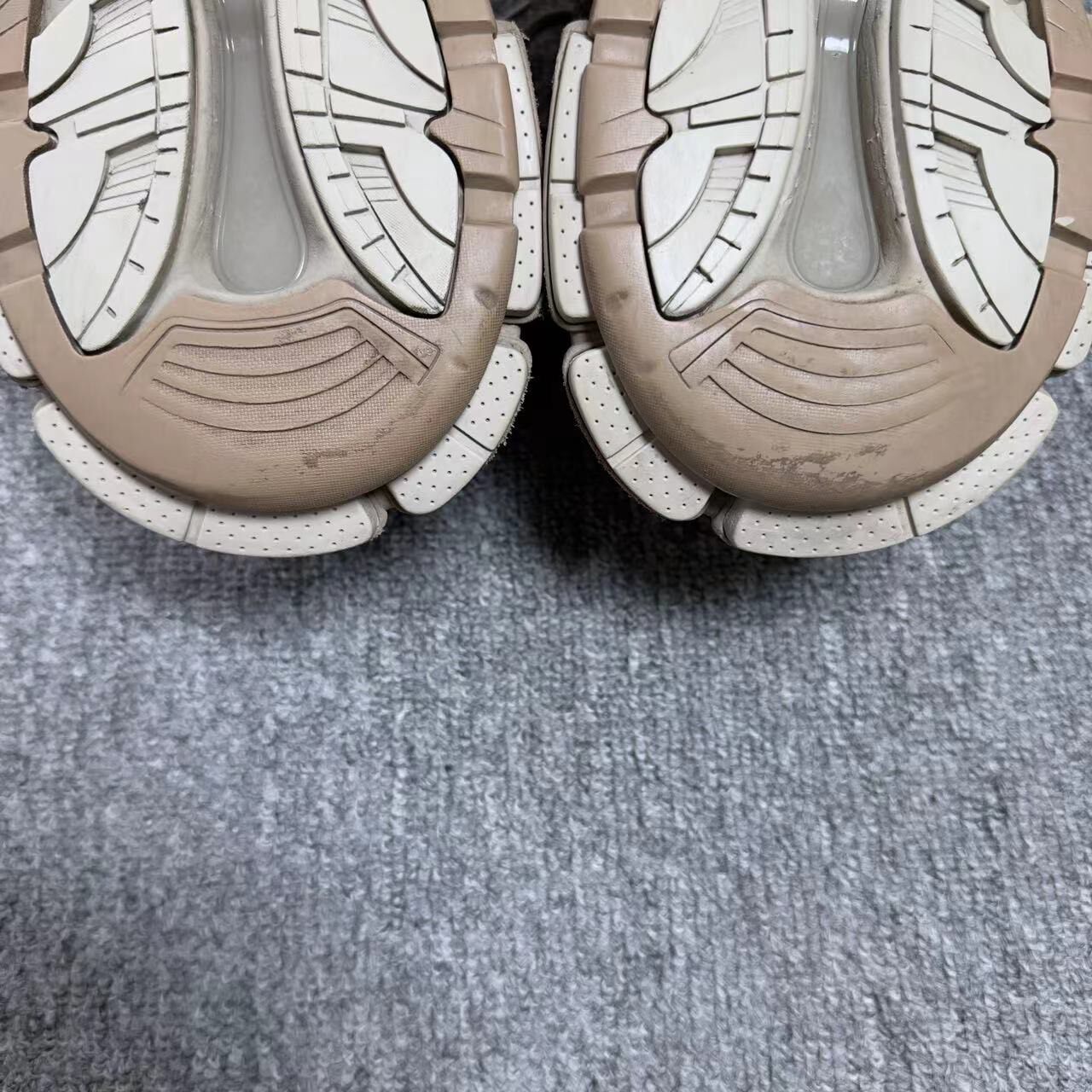 Balenciaga Track 3.0 Brown Sneakers — label