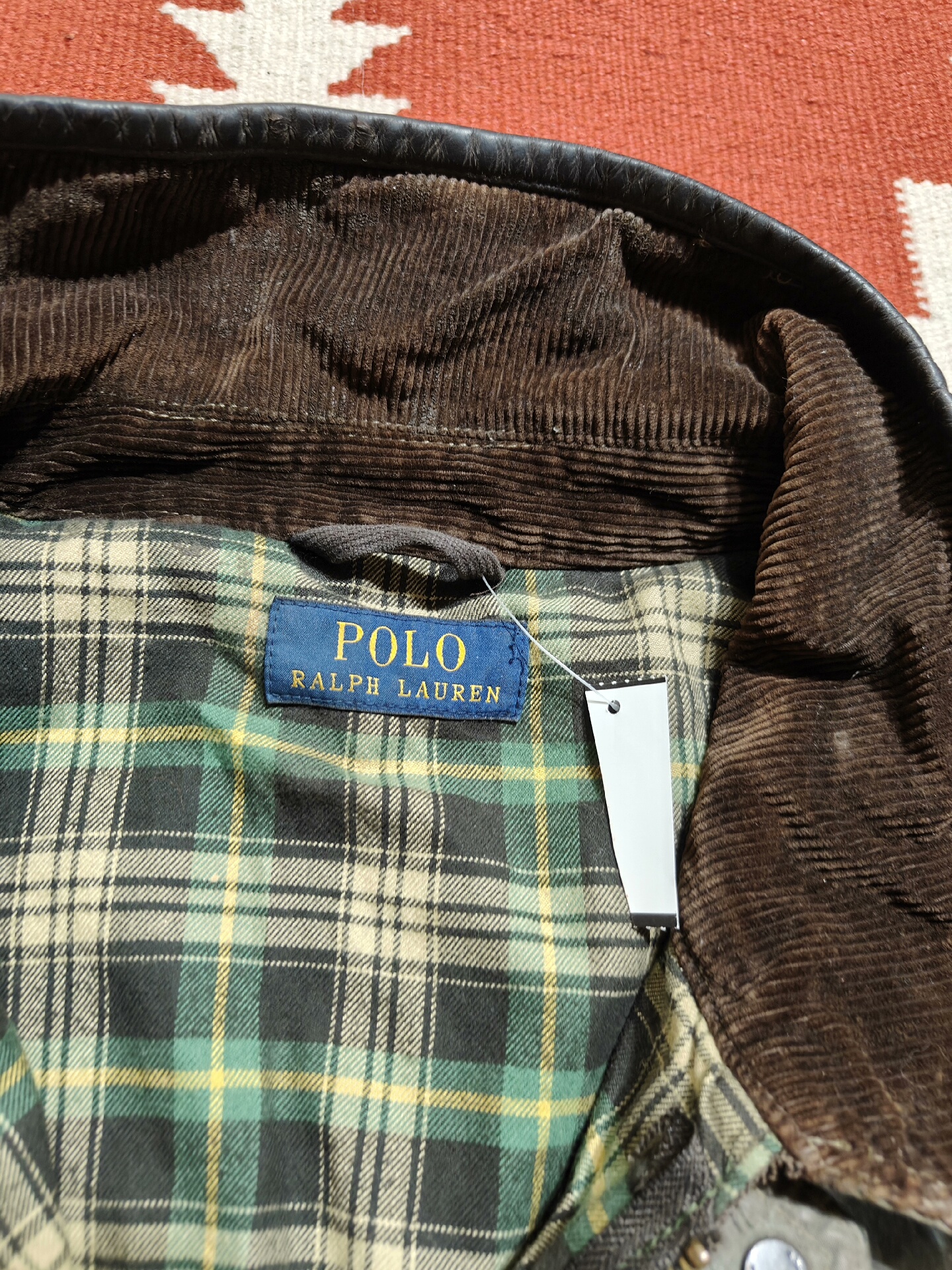 Polo Ralph Lauren RRL Motorcycle Jacket — label