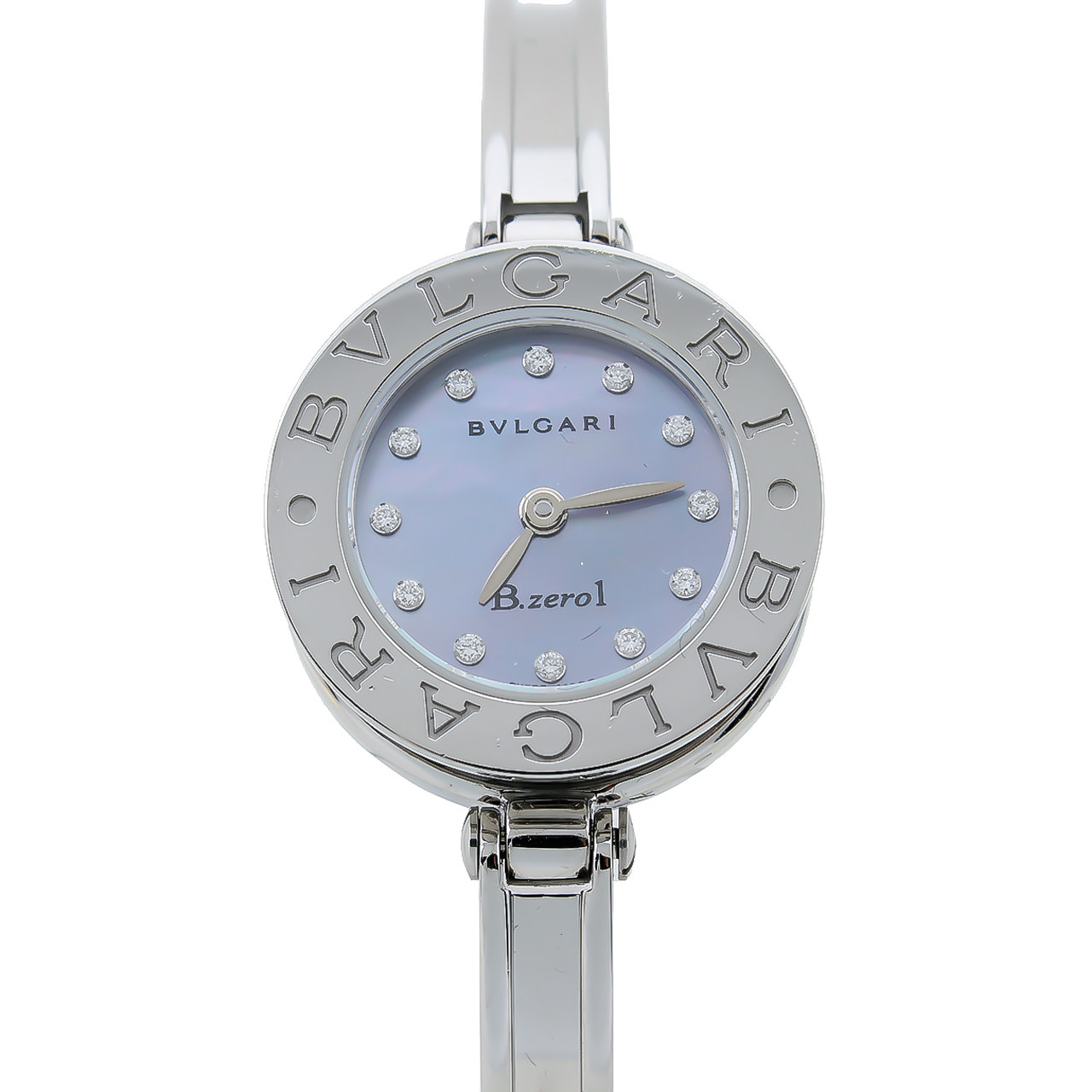 5新] 宝格丽b.zero1系列 石英精钢镶钻女士腕表