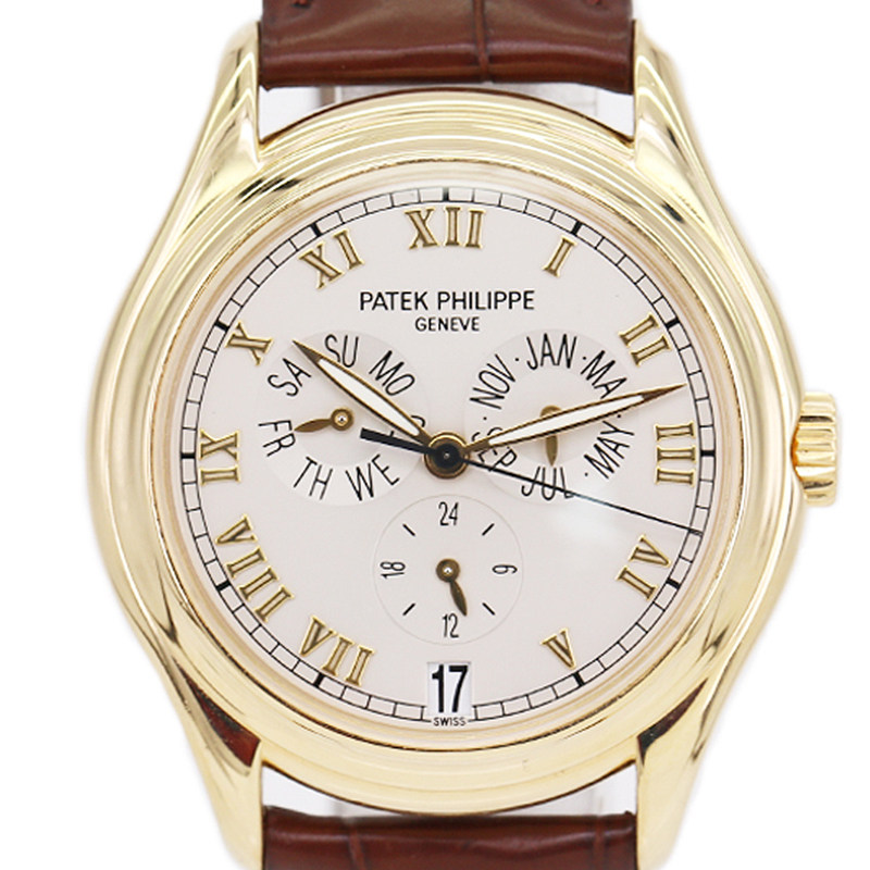 [国检认证][95新]百达翡丽复杂功能5035j自动机械腕表