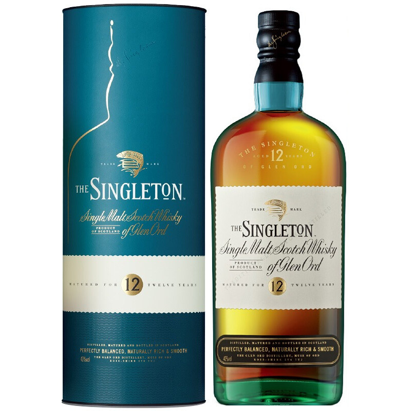 【免保参拍】6瓶 苏格登12年 单一麦芽威士忌 700ml*6瓶