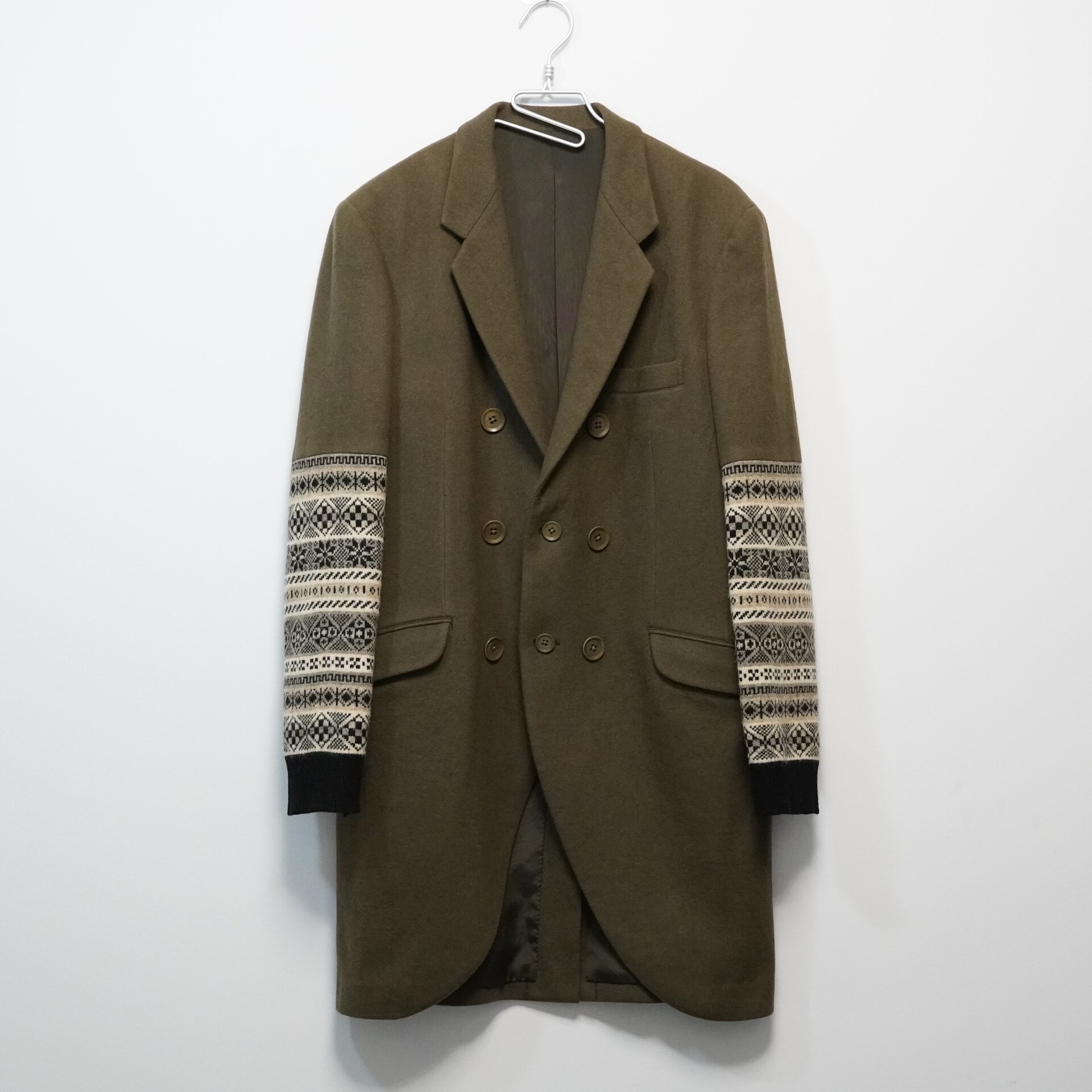 Yohji Yamamoto 07AW Knit Panel Tailcoat