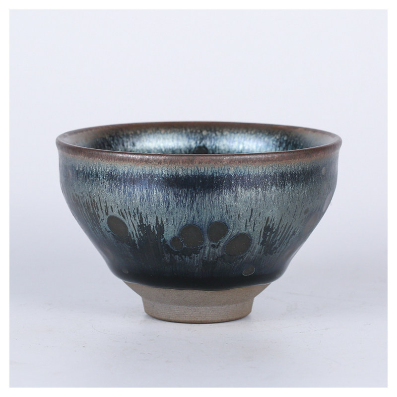 【鬼市】建盏百花盏 茶盏 品茶品茗 器形圆润饱满 jkc282