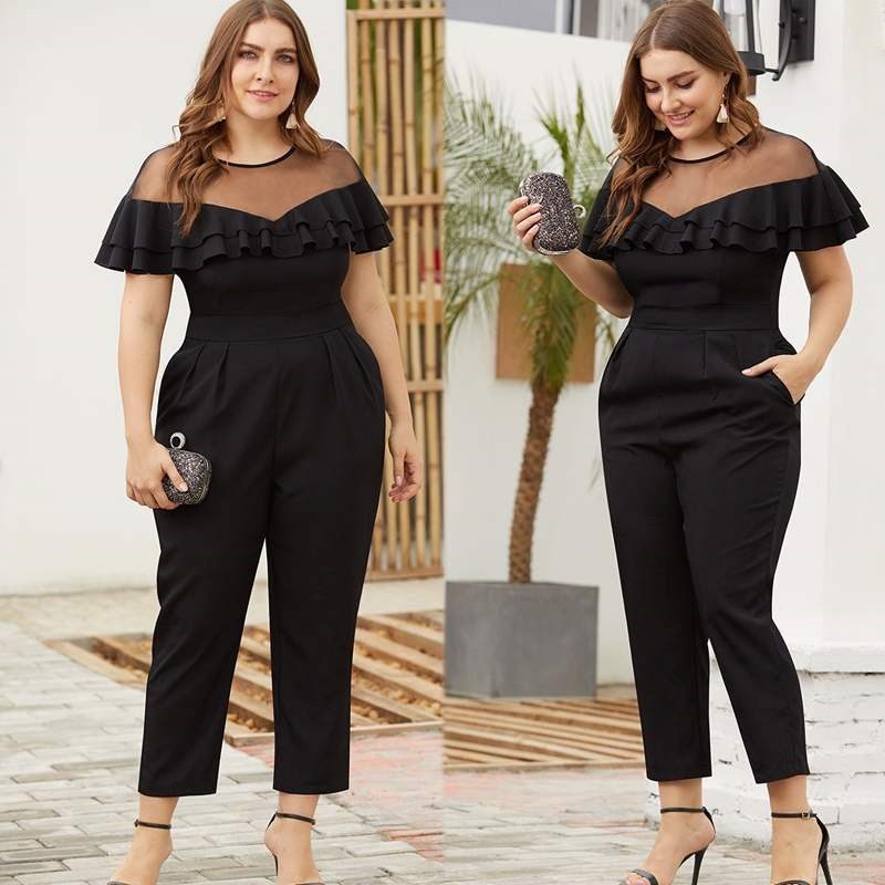 胖女人连体裤Fat Woman Jumpsuit Elegant Summer Overalls Pants|msdalam kategori Butik wanita / wanita, wanita saiz besar - dari Buy2taobao.com untuk memberikan perkhidmatan ejen Taobao profesional membeli