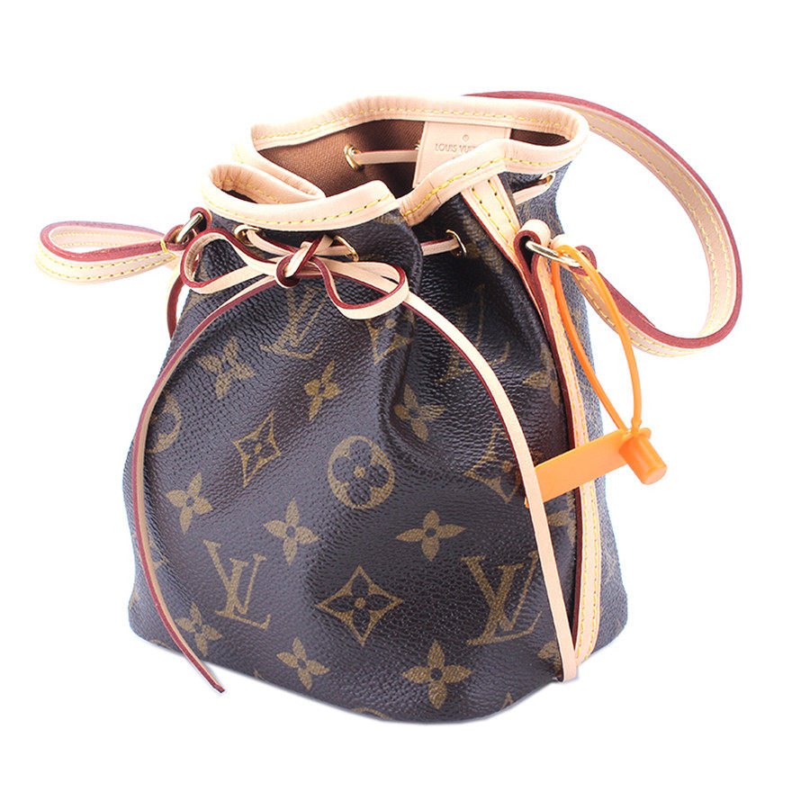 [9.9新]lv/路易威登迷你女士水桶包单肩斜跨包