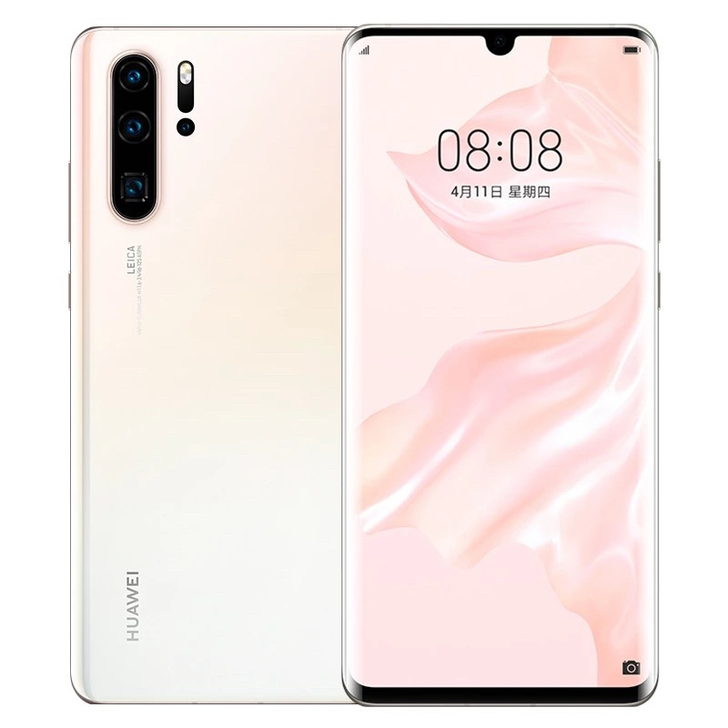 华为P30pro，珠光贝母，全新未拆封，8 256G