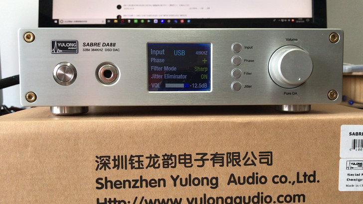 钰龙DA8解码耳放台机，二代，关联奥莱尔S6PRO、高登GD