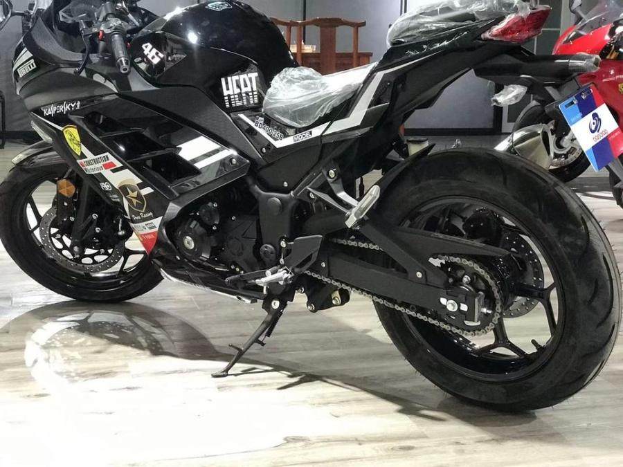 资产处置摩托车新车小忍者400cc户网络拍卖公告