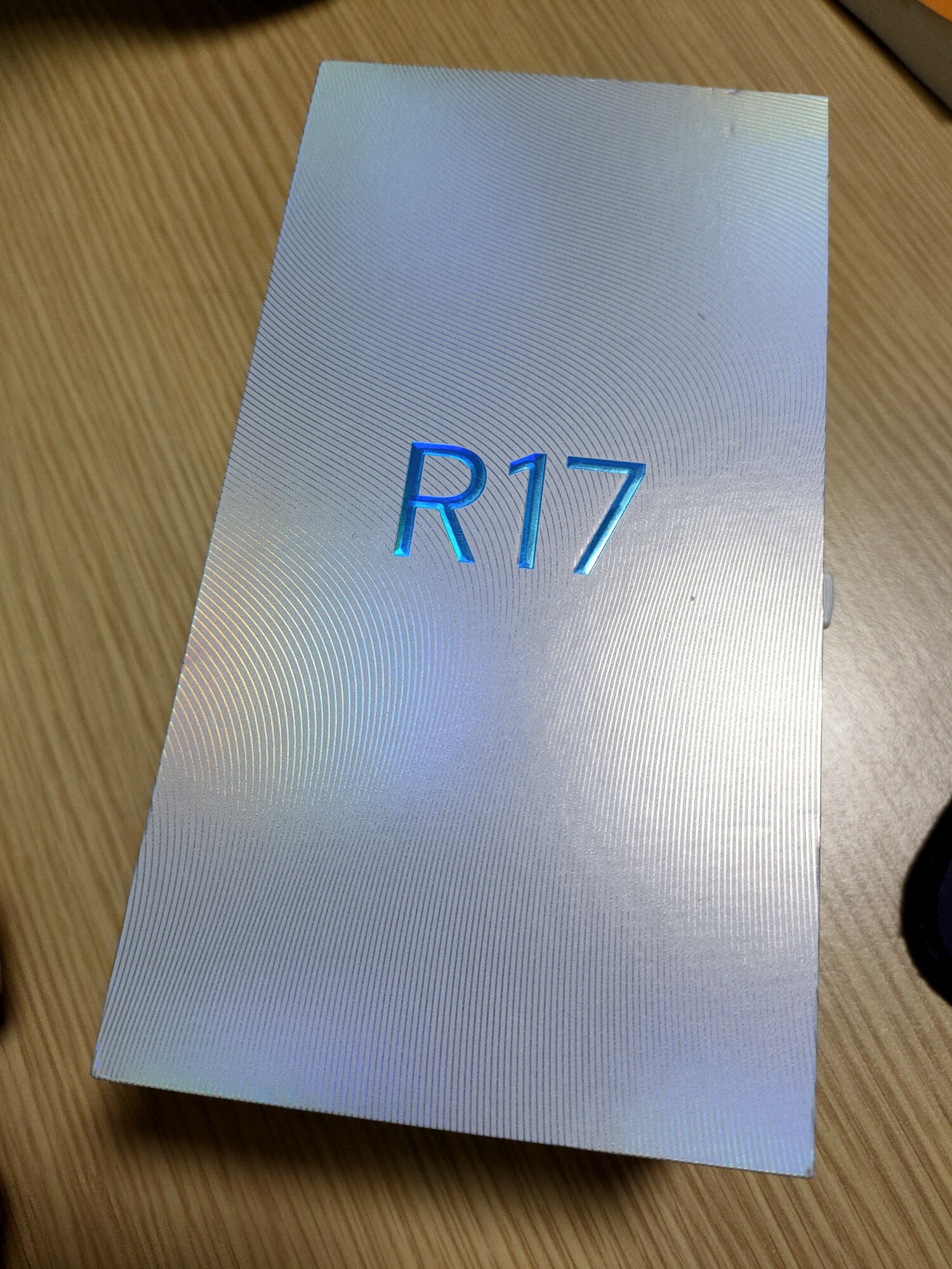 OPPO R17 手机包装盒子  全套实拍含原装插卡针和收据