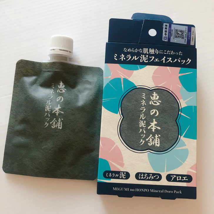 惠之本铺矿物泥海泥温泉水保湿细腻毛孔清洁面膜100g，袁姗姗