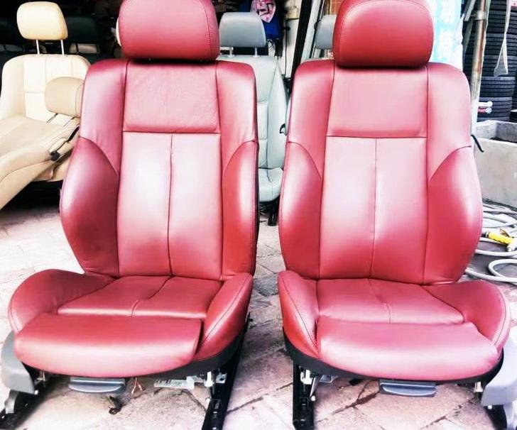 宝马e46座椅一对电动运动版原厂皮有黑色棕色可改用大多车型