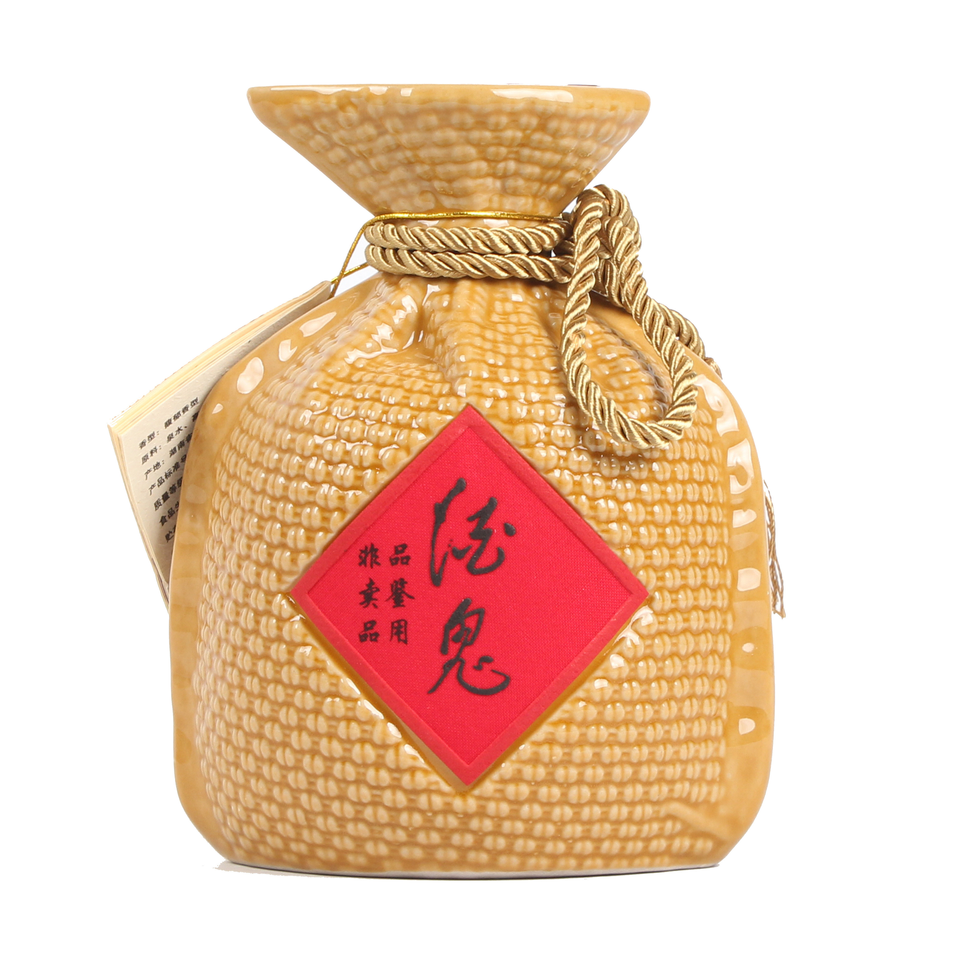 100【智瑞】 2018年 酒鬼 黄坛品鉴 52度500ml 两箱12瓶馥郁香型