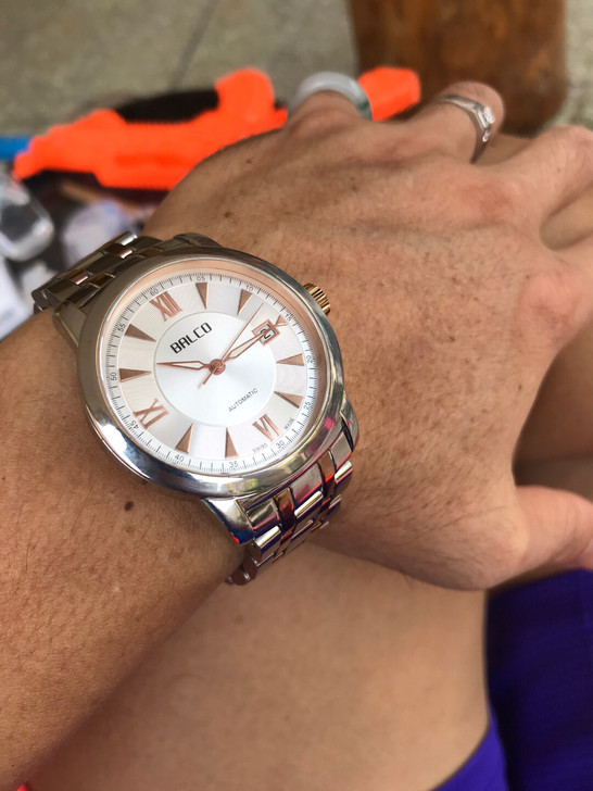 拜戈男士机械腕表，拜戈表，说不准的瑞士品牌，有玩家说是伪瑞表
