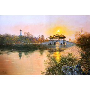 23:00当前价06900双11领劵捡漏【朝鲜油画】拍卖 一级画家 吴明灿