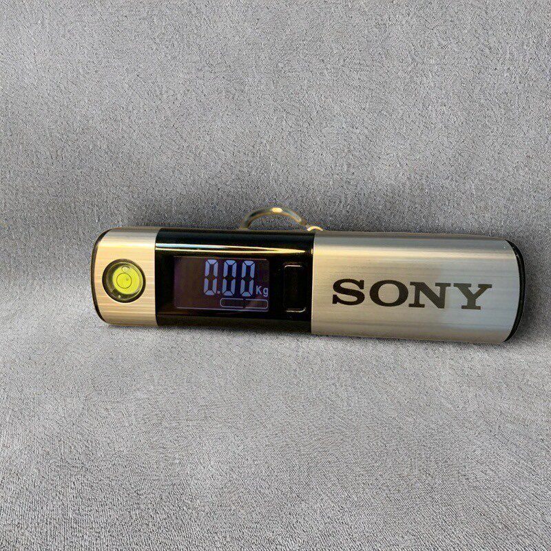 仅剩3个 日本索尼SONY多功能家用户外电子秤手提秤，小型称