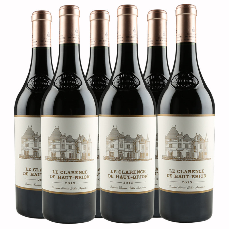 【即刻拍】2015年 奥比昂酒庄副牌干红葡萄酒 750ml*6瓶