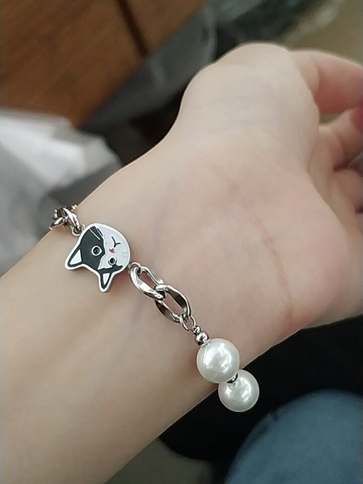 zegl小动物保护协会猫咪手链100元左右送闺蜜森系小礼物