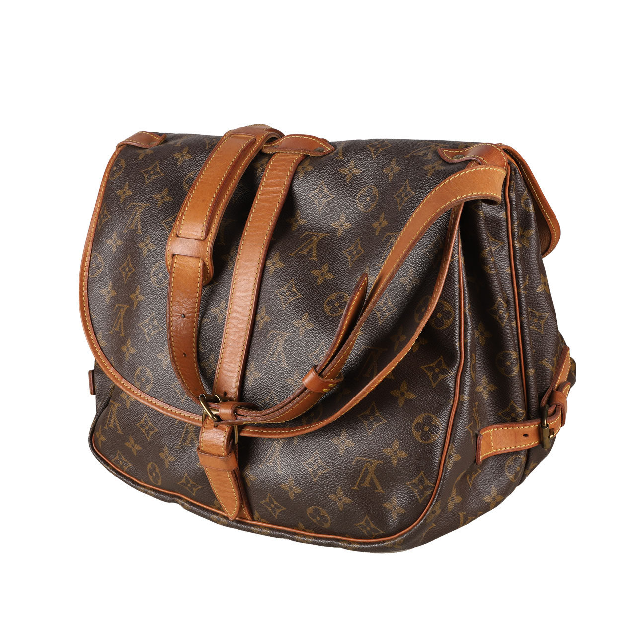 [9.0新]路易威登lv中性男士女士老花经典双子星35单肩包