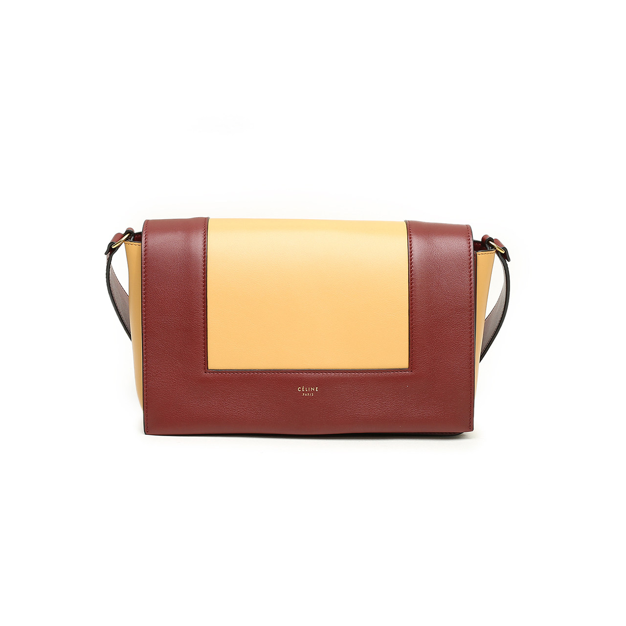 [9.9新]思琳celine女士拼色frame小方包32078