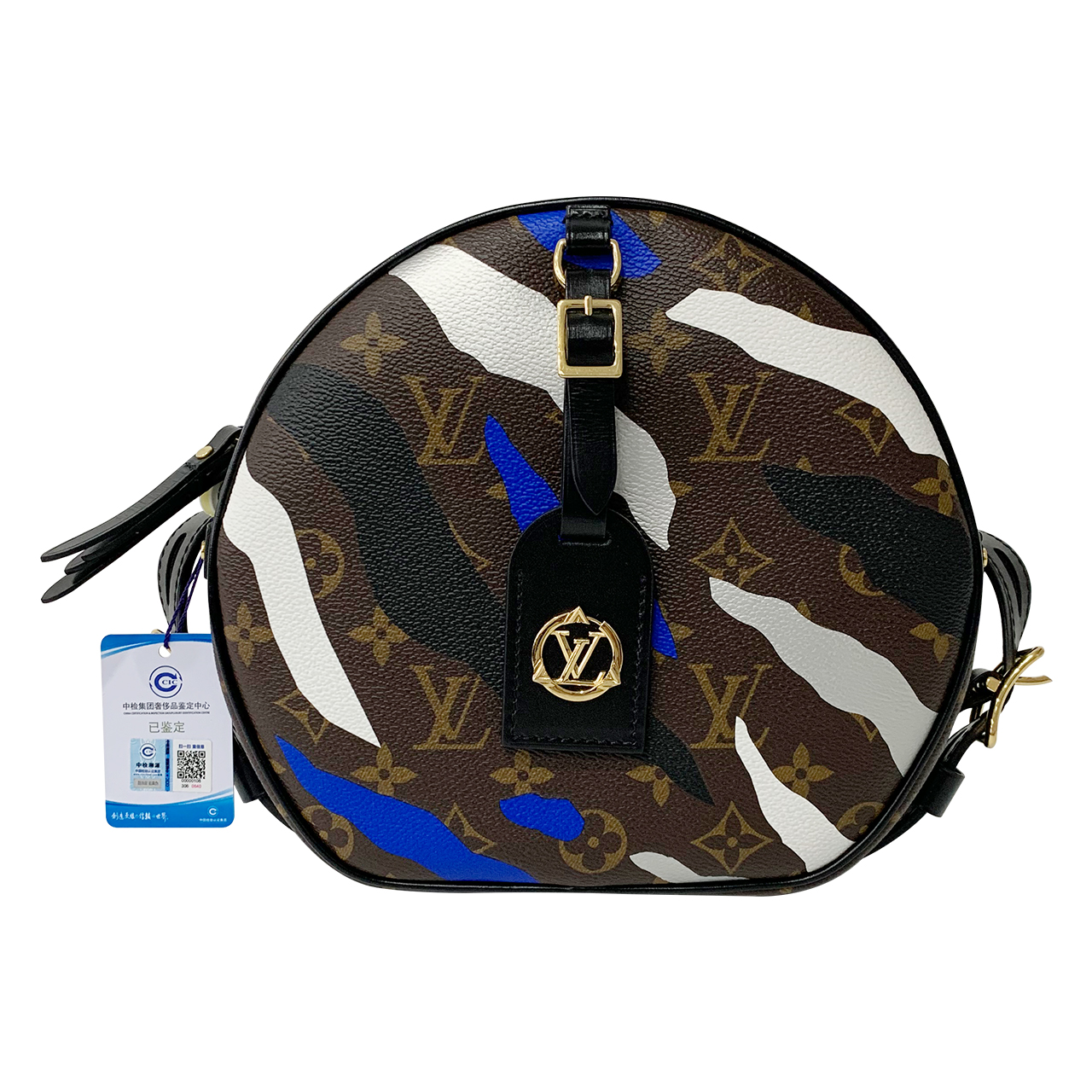 【已鉴定】[9.8新]lv路易威登圆饼软饼单肩背包圆形包[公价22100]